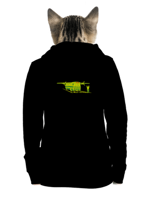 dámska mikina na zips