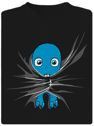 Bubák detské športové tričko Black