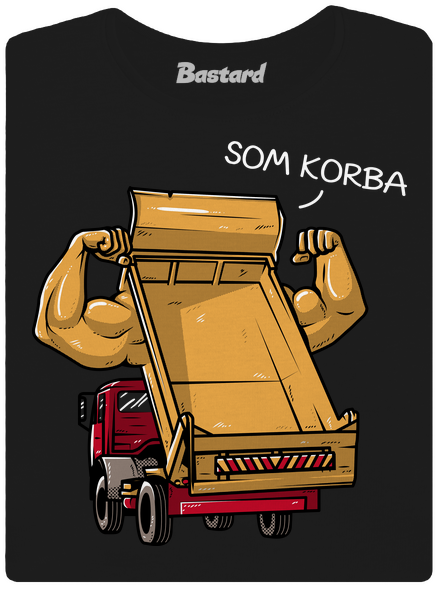Korba dámske tričko Black