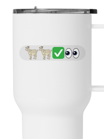 Emoji termohrnček White