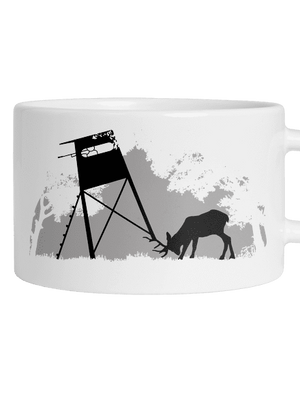 Lesná harmónia hrnček makronka White