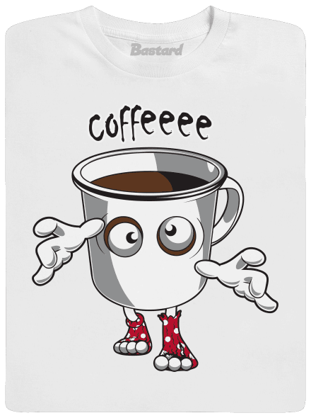 Zombie kafe pánske dlhý rukáv White