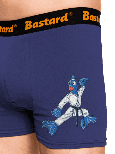 Bojovníčka boxerky Blue Navy