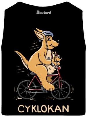 Cyklokan pánske tielko Black