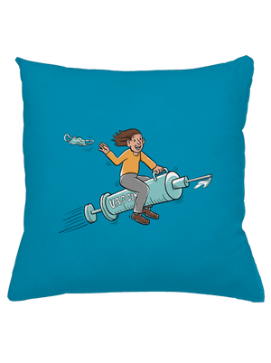 Oslobodenie vankúš Blue Turquoise