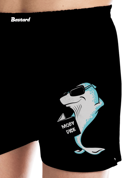 Moby Dick pánske trenky Black