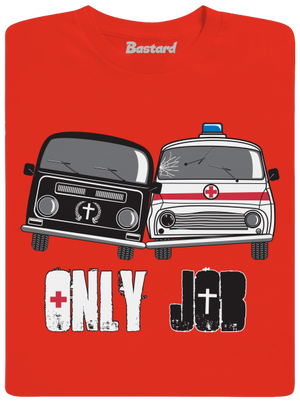 Konkurencia pánske tričko Fiery Red