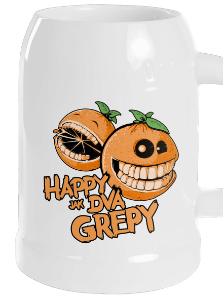 Happy grepy polliter White