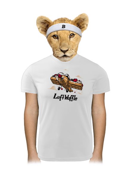 Luftwaffle detské športové tričko White