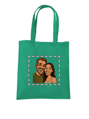 Karikatúra z vlastnej fotky taška Mint