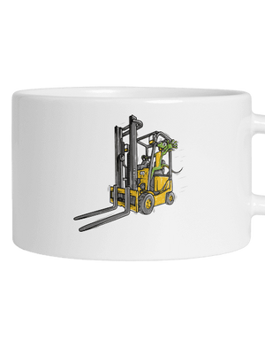 Ještěrka hrnček makronka White