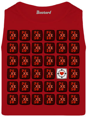 Pexeso pánske tielko Red