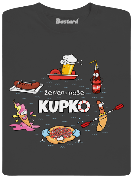 Slovenské kupko pánske dlhý rukáv Dark Grey