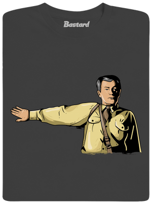 Volám sa pánske dlhý rukáv Dark Grey