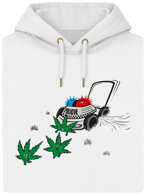 Ganja kríza unisex mikina premium Snowwhite