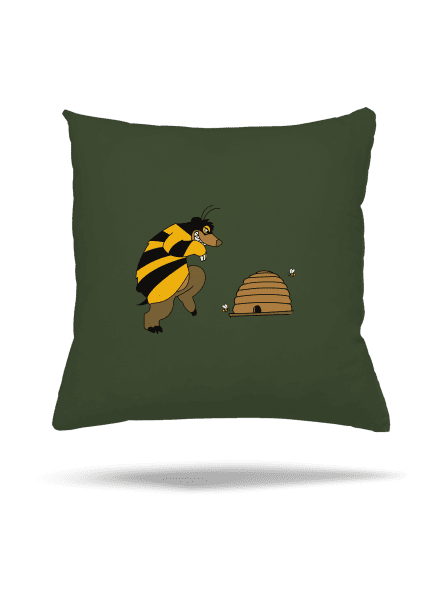 Pán včielka vankúš Olive Green