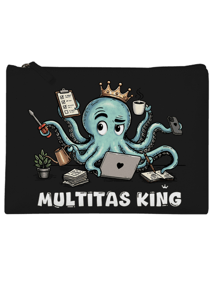 Multitas king taštička Black