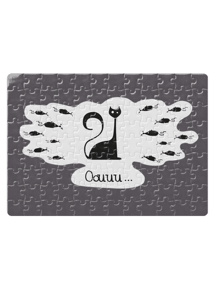 Oouuu puzzle White