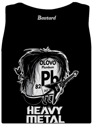 Heavy Metal dámske tielko klasické Black