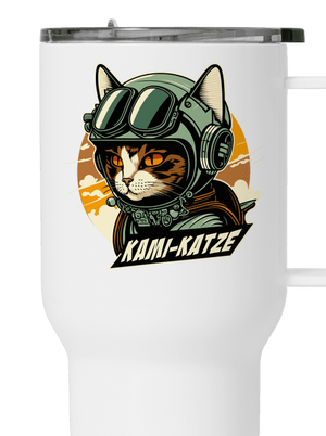 Kami-Katze termohrnček White