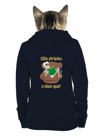 Ešte stránku dámska mikina na zips Navy Mal