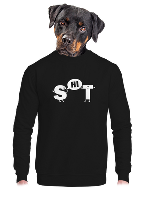 unisex mikina bez kapucne