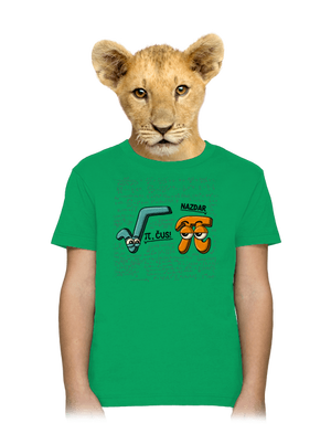 Pí, čus! detské tričko Kelly Green