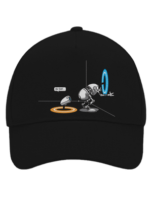 Portal šiltovka baseballka Black