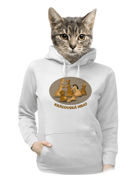 dámska mikina klokanka