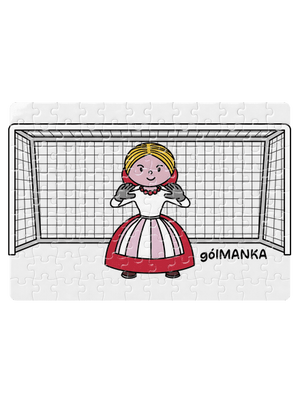 Gólmanka puzzle White