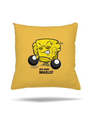 Nie som maslo vankúš Yellow Gold