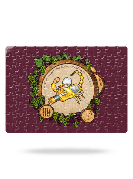 Vínny horoskop: Škorpión puzzle White