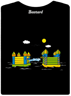 Dobytie hradu dámske tričko Black