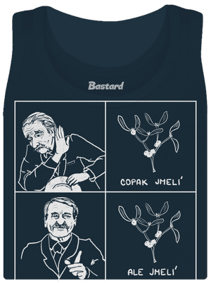 Cimrman: Copak jmelí dámske tielko klasické Navy