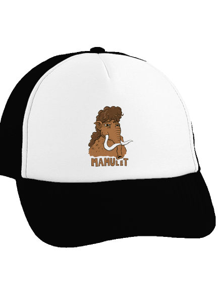 Mamulet šiltovka truckerka Black cap