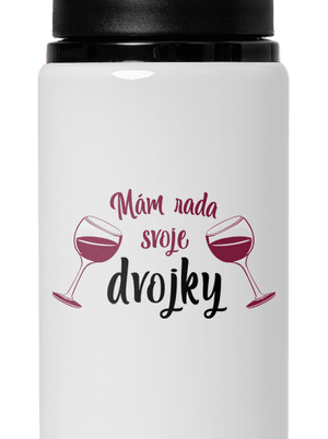 Dvojky flaša na vodu White