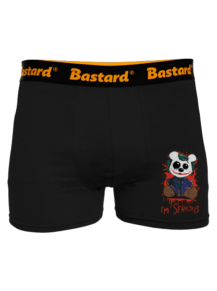 Serious boxerky Black
