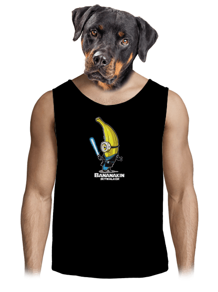 Bananakin Skywalker pánske tielko Black