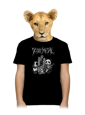 ZOO metal detské tričko Black