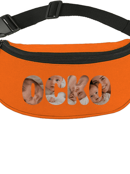 Nápis ocko z vlastných fotiek ľadvinka Orange