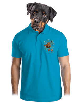 Namelu vás pánska polokošeľa Blue Atol