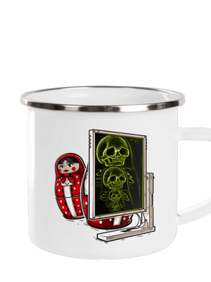 Rentgen Matriošky plecháčik White