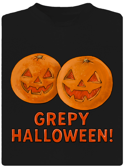 Grepy Halloween pánske športové tričko Black