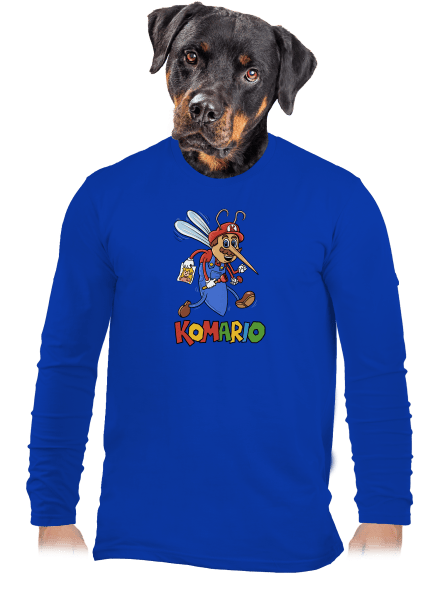 Komario pánske dlhý rukáv Royal Blue