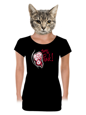 dámske tričko s lemom