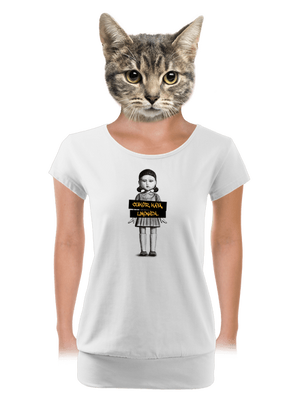 dámske tričko s lemom