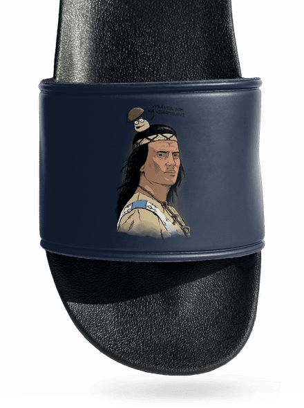 Vinnetou šľapky Navy