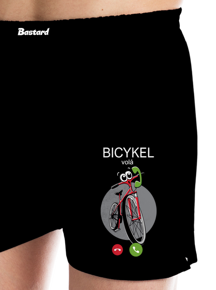 Bicykel volá pánske trenky Black