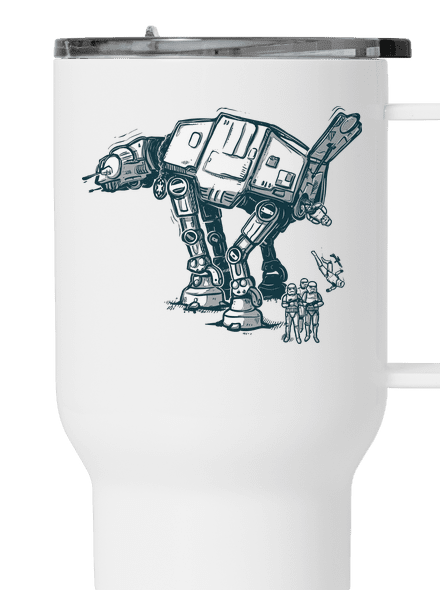 AT-AT termohrnček White