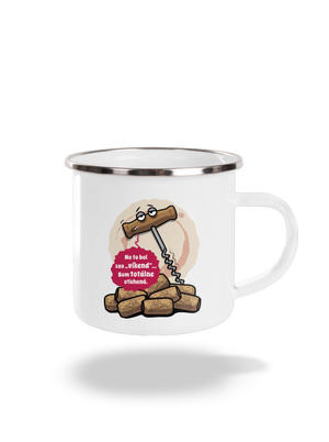 Uťahaná vývrtka plecháčik White